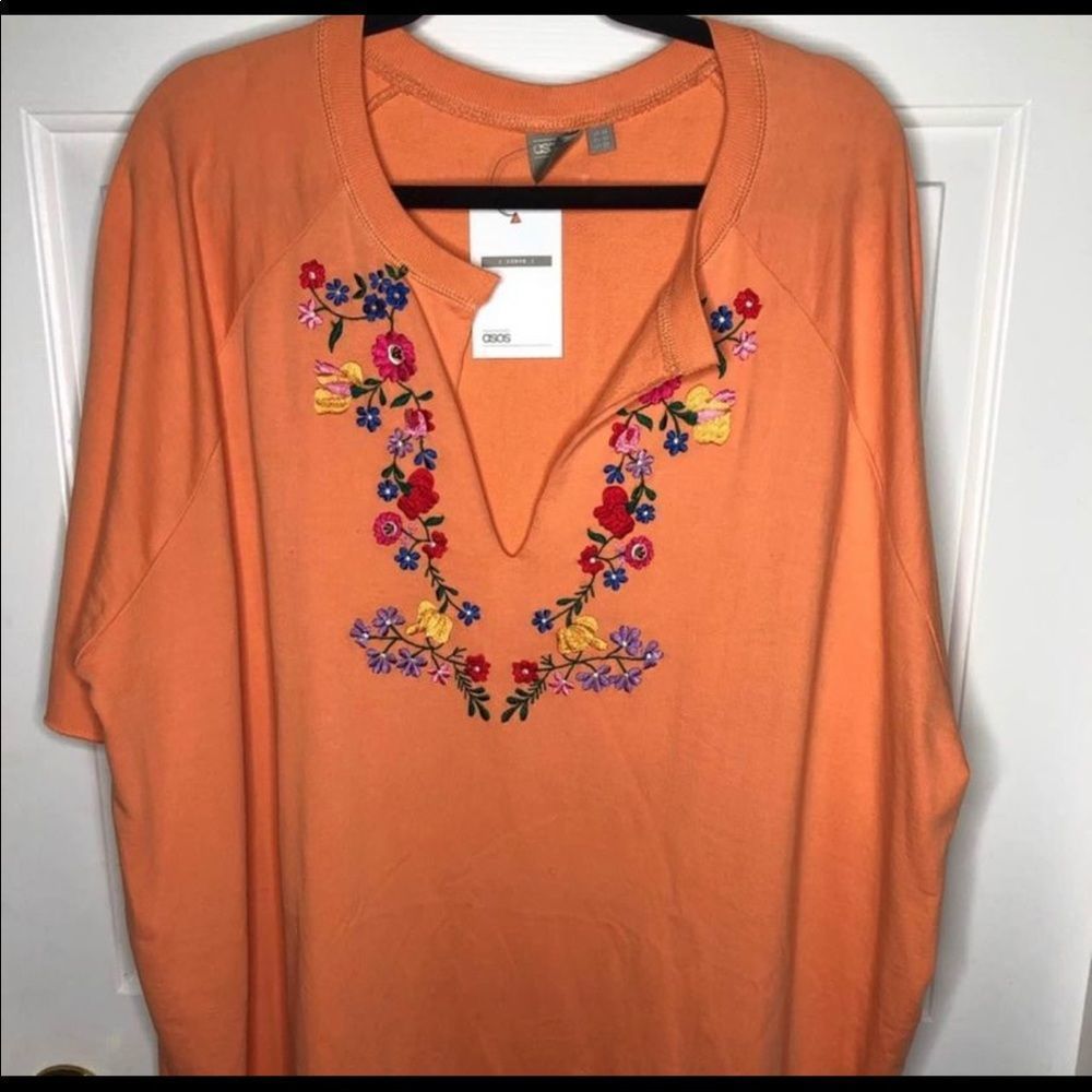 Brand new- never worn- with tags. Oversized. Size womens 20.